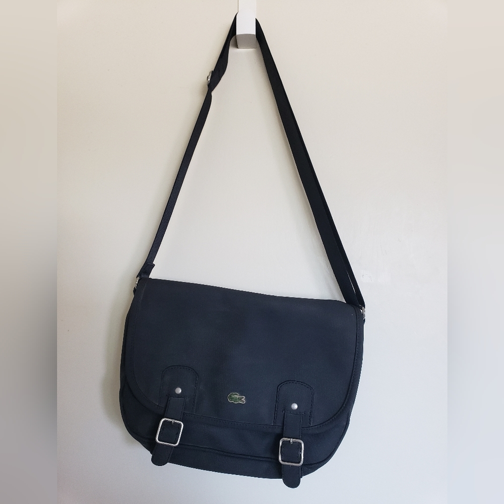Lacoste Vintage Messenger Shoulder Bag